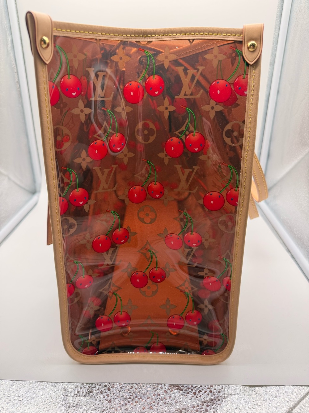 Louis Vuitton murakami cherry blossom On-The-Go gm - Picture 2 of 11